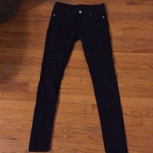 Dark blue skinny pants
